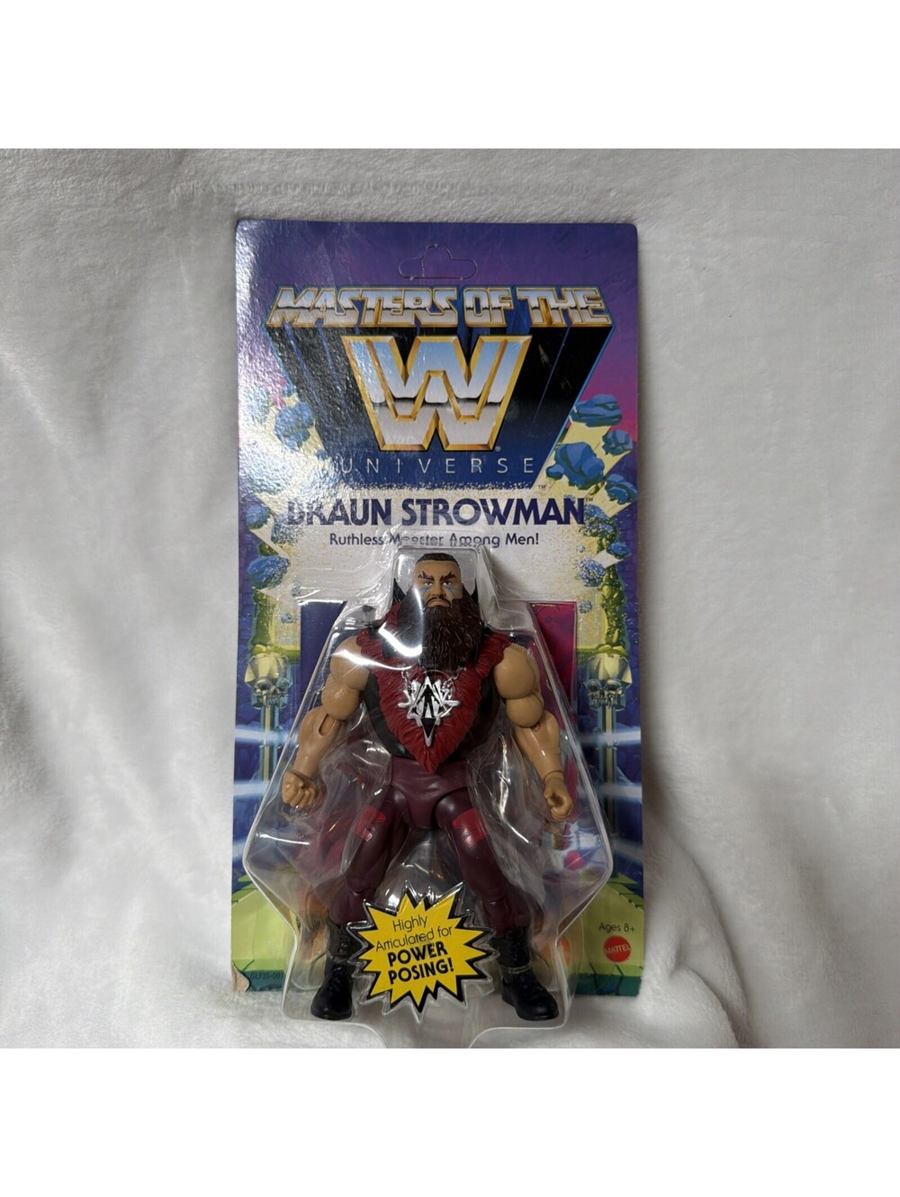 Mattel Braun Strowman Masters of The WWE Universe 2020 Hasbro Action Figure...